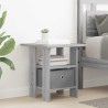 Table de chevet avec tiroir 2 pcs Gris Sonoma 41 x 40 x 45 cm 632395632395