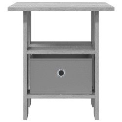 Table de chevet avec tiroir 2 pcs Gris Sonoma 41 x 40 x 45 cm 632395632395