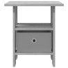 Table de chevet avec tiroir 2 pcs Gris Sonoma 41 x 40 x 45 cm 632395632395