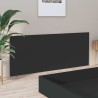 Tête de lit Noir 200x1,5x80 cm Bois d'ingénierie 632396632396