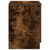 Table de chevet à 2 tiroirs en chêne fumé 40x36x50 cm 632398632398