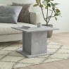 Table basse gris béton 55,5x55,5x40 cm bois d'ingénierie 632402632402