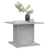Table basse gris béton 55,5x55,5x40 cm bois d'ingénierie 632402632402