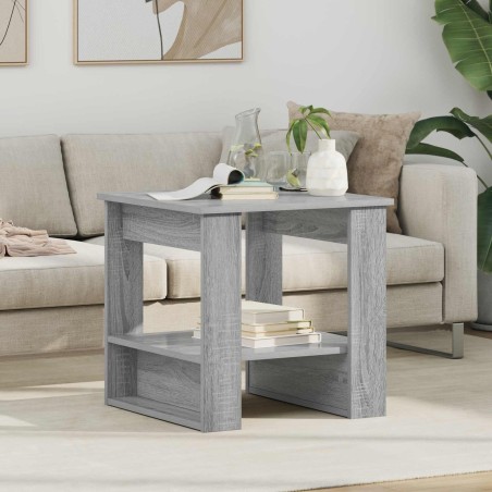 Table basse Gris Sonoma 51 x 50 x 50 cm Bois d'ingénierie 632407632407