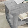 Table basse Gris Sonoma 51 x 50 x 50 cm Bois d'ingénierie 632407632407