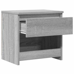 Tables de chevet 2 pcs Sonoma gris 40x30x39cm Bois d'ingénierie 632408632408