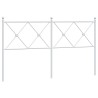 Tête de lit de remplacement métal blanc 160 cm 632412632412