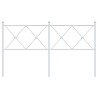 Tête de lit de remplacement métal blanc 160 cm 632412632412