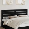 Tête de lit Chêne noir Bois d'ingénierie 632415632415