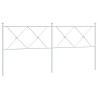 Tête de lit de remplacement métal blanc 180 cm 632416632416