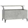 Table basse Gris béton 90x44,5x45 cm Bois d'ingénierie 632417632417