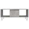 Table basse Gris béton 90x50x36,5 cm Bois d'ingénierie 632419632419