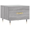 Table basse Sonoma gris 50x50x40 cm Bois d'ingénierie 632424632424
