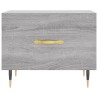 Table basse Sonoma gris 50x50x40 cm Bois d'ingénierie 632424632424