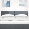 Tête de lit LED avec bandes LED Gris 160 cm Velours 632427632427