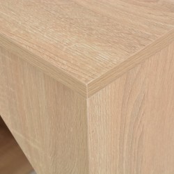 Table de bar avec armoire Chêne 115x59x200 cm 632429632429
