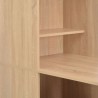 Table de bar avec armoire Chêne 115x59x200 cm 632429632429