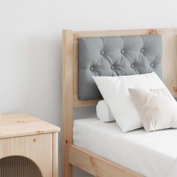 Tête de lit Marron et gris clair 135 cm Bois massif en pin 632431632431