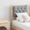 Tête de lit Marron et gris clair 135 cm Bois massif en pin 632431632431