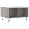 Table basse Sonoma gris 60x50x36,5 cm Bois d'ingénierie 632433632433