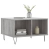Table basse Sonoma gris 60x50x36,5 cm Bois d'ingénierie 632433632433
