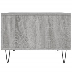 Table basse Sonoma gris 60x50x36,5 cm Bois d'ingénierie 632433632433