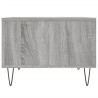 Table basse Sonoma gris 60x50x36,5 cm Bois d'ingénierie 632433632433