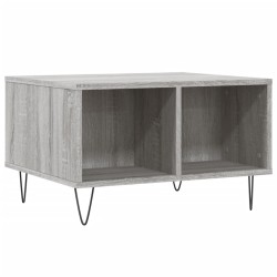 Table basse Sonoma gris 60x50x36,5 cm Bois d'ingénierie 632433632433