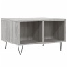 Table basse Sonoma gris 60x50x36,5 cm Bois d'ingénierie 632433632433