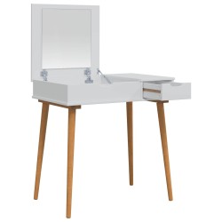 Table de Toilette FAUSKE Blanc 76 x 50 x 78 cm 632434632434