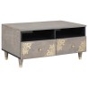 Table basse Gris 80 x 54 x 40 cm Bois de mangue massif 632436632436