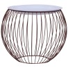 Table basse Doré Ø 51 cm 632439632439