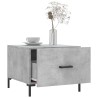 Table basse gris béton 50x50x40 cm bois d'ingénierie 632440632440