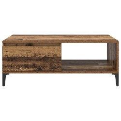 Table basse Bois ancien 90 x 60 x 35 cm Bois d'ingénierie 632443632443