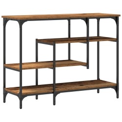 Table Console avec étagère Bois ancien 100 x 35 x 75 cm 632444632444