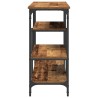 Table Console avec étagère Bois ancien 100 x 35 x 75 cm 632444632444