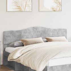 Tête de lit Gris béton Bois d'ingénierie 632452632452