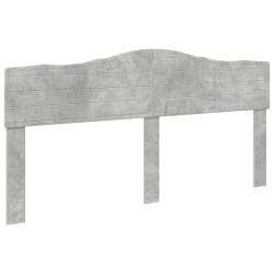 Tête de lit Gris béton Bois d'ingénierie 632452632452