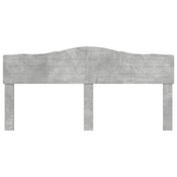 Tête de lit Gris béton Bois d'ingénierie 632452632452