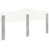 Tête de lit Gris béton Bois d'ingénierie 632452632452