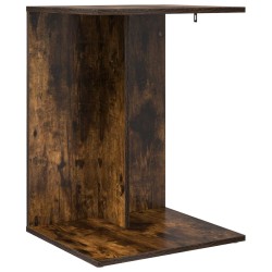 Table d'appoint Chêne fumé 45 x 40 x 62,5 cm Bois d'ingénierie 632457632457