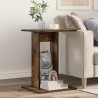 Table d'appoint Chêne fumé 45 x 40 x 62,5 cm Bois d'ingénierie 632459632459