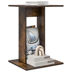 Table d'appoint Chêne fumé 45 x 40 x 62,5 cm Bois d'ingénierie 632459632459