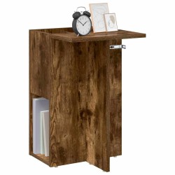 Table d'appoint Chêne fumé 35 x 40 x 55 cm Bois d'ingénierie 632461632461