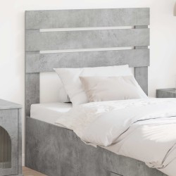Tête de lit Gris béton Bois d'ingénierie 632462632462