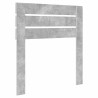 Tête de lit Gris béton Bois d'ingénierie 632462632462