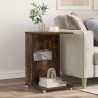 Table d'appoint Chêne fumé 40 x 35 x 60 cm Bois d'ingénierie 632464632464