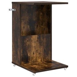 Table d'appoint Chêne fumé 40 x 35 x 60 cm Bois d'ingénierie 632464632464