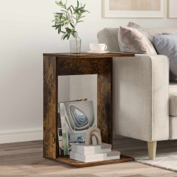 Table d'appoint Chêne fumé 40 x 38 x 62,5 cm Bois d'ingénierie 632465632465