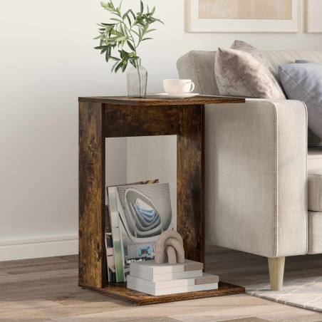 Table d'appoint Chêne fumé 40 x 38 x 62,5 cm Bois d'ingénierie 632465632465